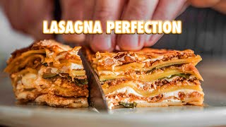 The Nearly Perfect Homemade Lasagna Guide [upl. by Ycrep]