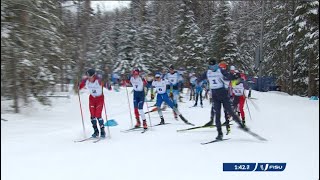 Highlights Day 10 Mens CrossCountry Skiing 30km Mass Start lakeplacid2023 [upl. by Ahseiyk102]