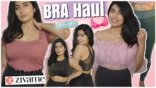 BEST Bra for HEAVY Bust  ZIVAME try on haul 70 off [upl. by Bevers274]