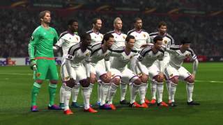 FC Bâle  Séville FC PES 2016  C3 League 20152016 18ème de Finale  CPU Vs CPU [upl. by Amoeji]