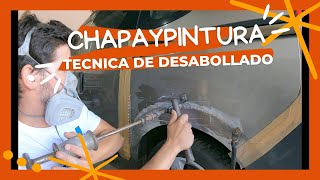 tecnicas de desabollado 🛠️ curso chapa y pintura 🛠️ [upl. by Aika671]