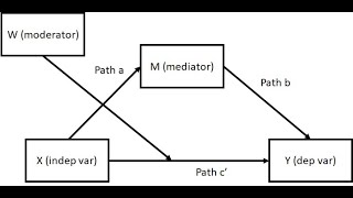 Testing mediation and moderation using Hayes Process Macro Model 5 with SPSS [upl. by Penman]