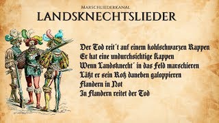 Landsknechtslied • „Der Tod in Flandern“ Liedtext [upl. by Yliab82]