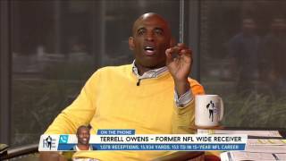 Terrell Owens on Marvin Harrisons Comments on TO Not Making HOF  3416 [upl. by Evilo]