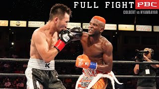 Colbert vs Nyambayar FULL FIGHT July 3 2021  PBC on Showtime [upl. by Irra918]