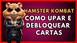 HAMSTER KOMBAT  Como UPAR e Desbloquear CARTAS Respondendo a Inscritos [upl. by Elleinnod]