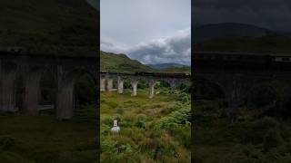 Jacobite Train  Glen Finnan  Highlands  Scotland Trip train london harrypotter [upl. by Nileek471]