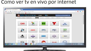 COMO VER TV EN VIVO POR INTERNET [upl. by Pascha]