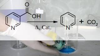 How to make Pyridine from Vitamin B3 [upl. by Edyak]