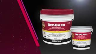 Protect Tile Installations with RedGard Liquid Waterproofing and Crack Prevention Membrane [upl. by Attevroc555]