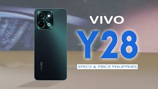 Vivo Y28  Display or Fast charging Specs and Price in the Philippines [upl. by Clorinde264]