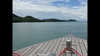 Phang Nga Bay Thailand  Speedboat to Six Senses Yao Noi Resort [upl. by Rozanne]