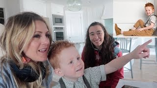 Cute Reaction To Enders Birthday Photos family vlog [upl. by Nylikcaj]