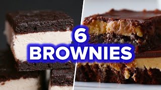 6 Creative Brownie Recipes [upl. by Yuk]