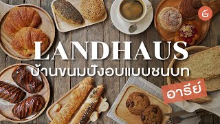 บ้านขนมปังโฮมเมด อันแสนอบอุ่น ใจกลางอารีย์  Landhaus Bakery ลันด์เฮาส์ เบเกอร์รี่ Review [upl. by Sankaran394]