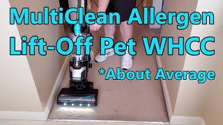 Bissell MultiClean Allergen Lift Off Pet WHCC  About Average [upl. by Brigitte]