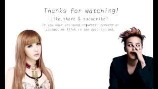 GDragon ft Park Bom 「 Black 」 [upl. by Liddle]