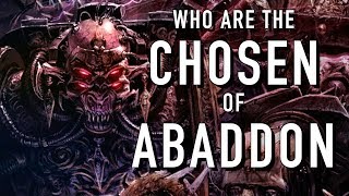 40 Facts and Lore on Chosen of Abaddon Warhammer 40K [upl. by Necyla261]