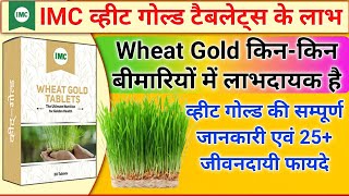 IMC Wheat Gold Tablets Benefits  Imc व्हीट गोल्ड के 25 फायदे  IMC Wheat Gold की संपूर्ण जानकारी [upl. by Auqenwahs]