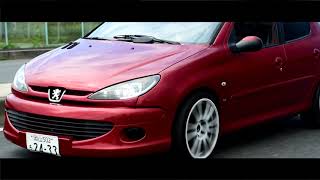 Peugeot 206 tuning Japan quotRunquot [upl. by Ahsinauj916]