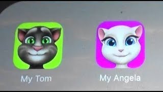 My Talking Tom Vs My Talking Angela [upl. by Sayre]