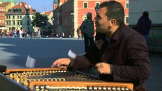 Cymbały w Warszawie cimbalom dulcimer George Balan Autumn Leaves My Way Ballad for Adeline street [upl. by Elleyoj45]