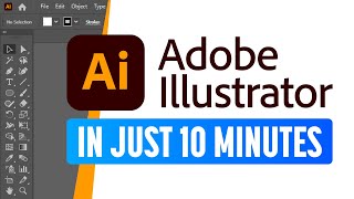 Adobe Illustrator for Beginners Get Started in 10 Minutes [upl. by Ahselef115]