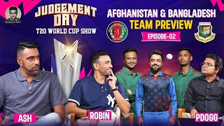 Afghanistan amp Bangladesh Preview  T20 World Cup  Judgement Day  R Ashwin  PDogg  Robin Uthappa [upl. by Studdard]