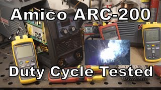 Amico ARC200 80 Duty Cycle Tested [upl. by Hsilgne]