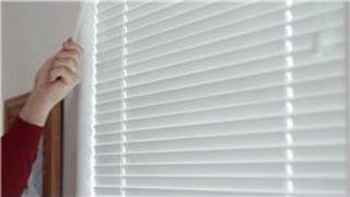 Window Blinds  How to Clean Horizontal Blinds While Theyre Still Hanging Up [upl. by Ashlie]