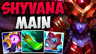 SHYVANA MAIN DOMINATING IN HIGH ELO  CHALLENGER SHYVANA JUNGLE GAMEPLAY  Patch 1414 S14 [upl. by Jehiel]