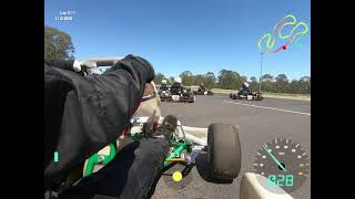 Auskart Racing Nanango Cadet Race 4 2021 [upl. by Ehrman]