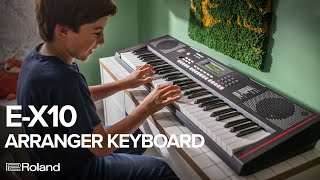 Introducing the Roland EX10 Arranger Keyboard [upl. by Medwin]