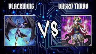 Blackwing vs Vaskii Turbo  Yugioh Edison Format  Dueling Book [upl. by Manda]