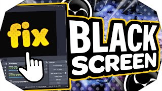 🔧 FIX OBS Black Screen 2024  OBS Game CaptureDisplay Capture FIX Windows 1011 ✅ [upl. by Dwaine]