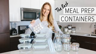 MEAL PREP CONTAINERS 4 awesome containers that arent plastic [upl. by Nallek]