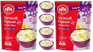 MTR Vermicelli Payasam Ready Mix With Making Video [upl. by Janka587]