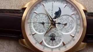 Carl F Bucherer Manero Perpetual Calendar Chronograph [upl. by Ayekahs]