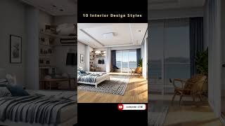 The 10 Most Popular Interior Design Styles！ [upl. by Tecil]