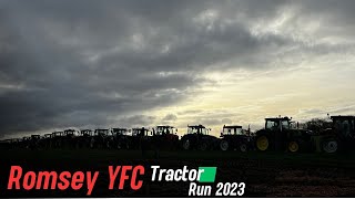 Romsey Young Farmers Tractor Run December 2023 [upl. by Rheta]