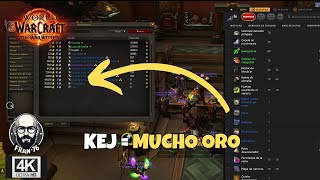 Farmea ORO con KEJ  World of Warcraft  The War Within [upl. by Yeoz76]