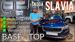 Skoda Slavia Transformation from Base to Top [upl. by Dearborn660]