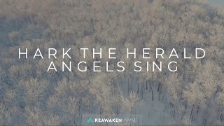 Hark The Herald Angels Sing Christmas Lyric Video [upl. by Eenat]