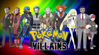 Pokemon all VillainsTeam Bosses Themes updated with gen 9 [upl. by Seaden]