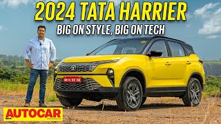 Tata Harrier facelift review  Big Tata SUV takes a big leap forward  First Drive  Autocar India [upl. by Belanger]