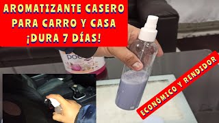 COMO HACER AROMATIZANTE CASERO PARA TU AUTO Y CASA [upl. by Henrietta945]