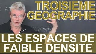 Les espaces de faible densité  HistoireGéographie  3e  Les Bons Profs [upl. by Tilly]