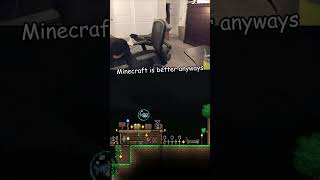 hardest video game of all time shorts gaming streamer terraria bossfight rage [upl. by Ibbed]