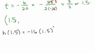 Find maximum height of ball [upl. by Anama]