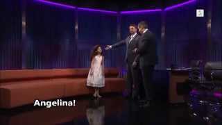 Angelina Jordan  Fly Me to the Moon  interview with subtitles [upl. by Elwaine]